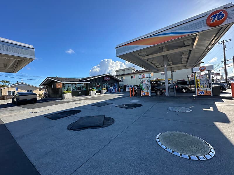 gas station near Wilmington